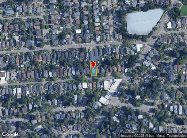  2829 Prince St, Berkeley, CA Parcel Map