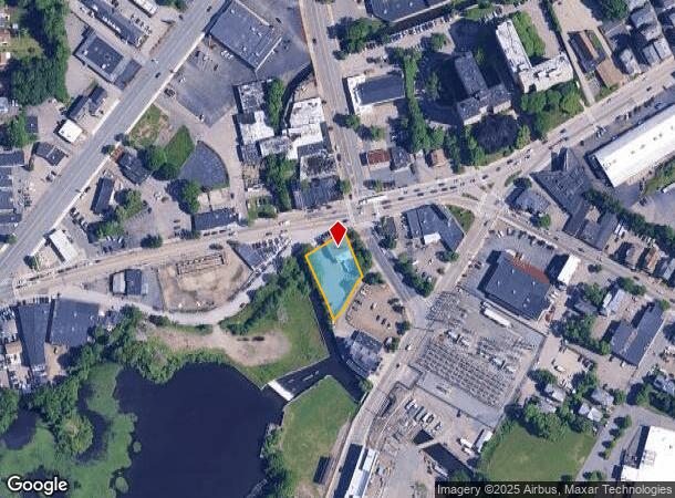  1083 Main St, Worcester, MA Parcel Map