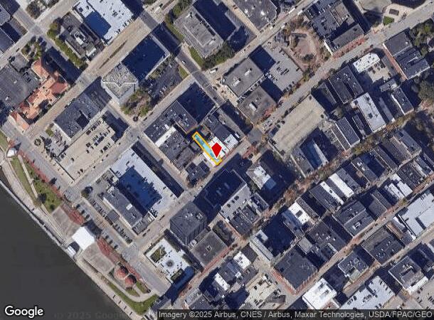 117 Summers St, Charleston, WV Parcel Map