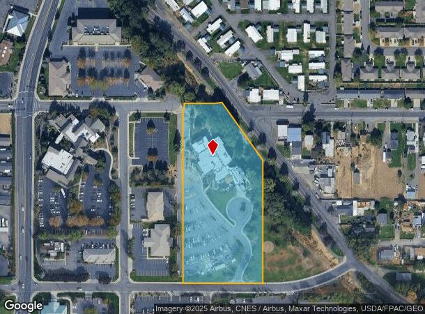  3801 Kern Way, Yakima, WA Parcel Map