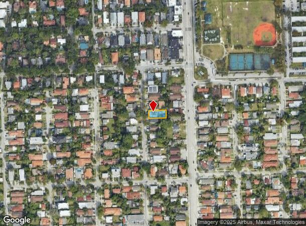 2835 Sw 37Th Ct, Miami, FL Parcel Map