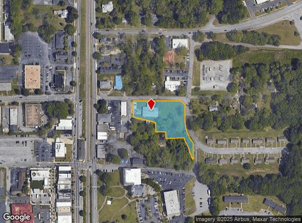  124 King St, Jonesboro, GA Parcel Map