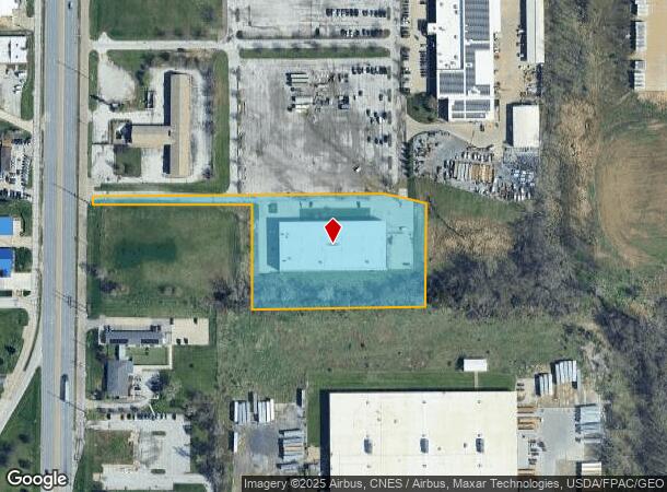  6105 N Brady St, Davenport, IA Parcel Map
