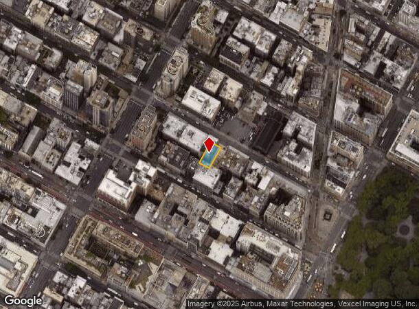  36 W 25Th St, New York, NY Parcel Map