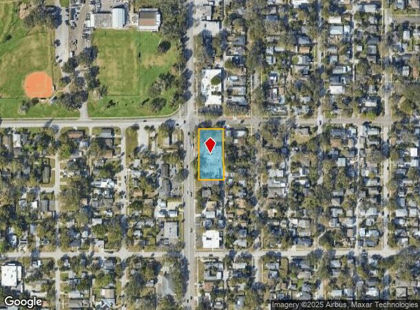  1213 16Th St N, Saint Petersburg, FL Parcel Map