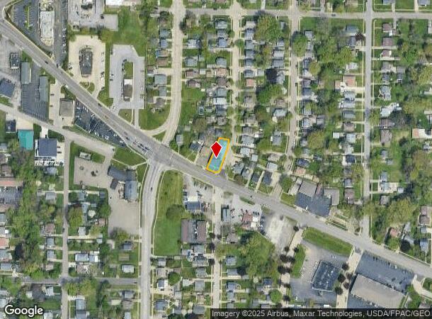  2121 E Market St, Akron, OH Parcel Map