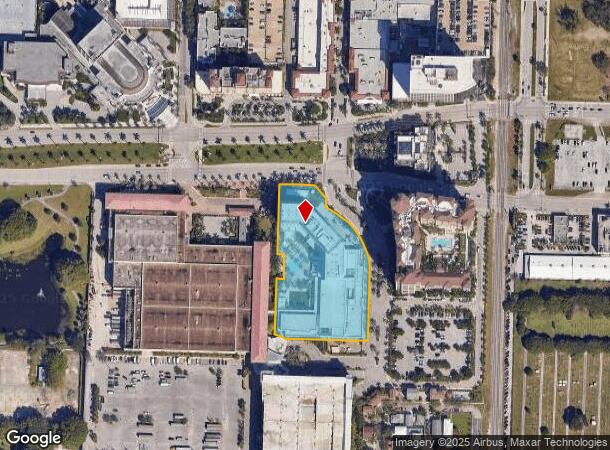  600 Okeechobee Blvd, West Palm Beach, FL Parcel Map