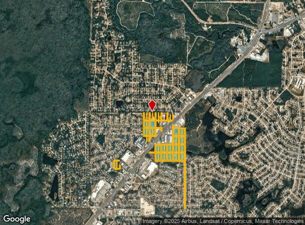 Balm St, Weeki Wachee, FL Parcel Map