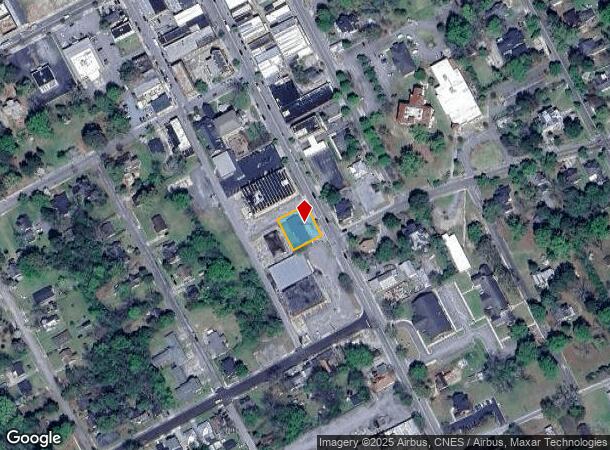 208 Broad St, Bennettsville, SC Parcel Map