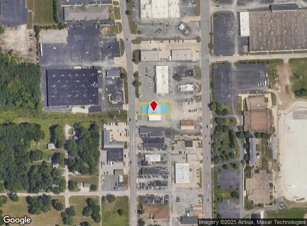  2802 N Main St, Decatur, IL Parcel Map