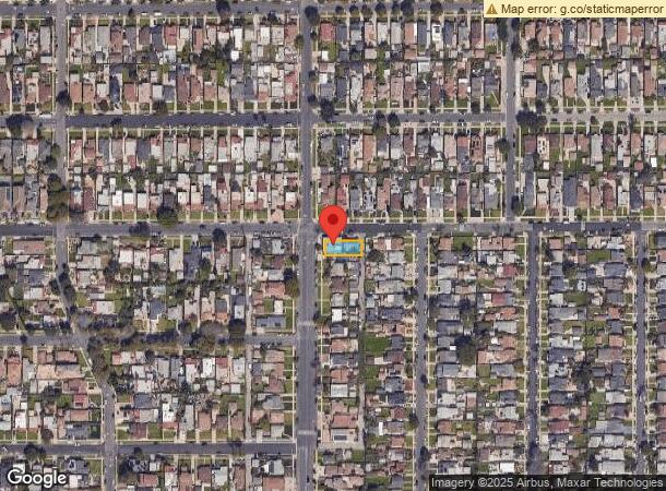  6002 Alviso Ave, Los Angeles, CA Parcel Map