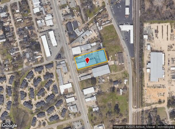  606 S Frazier St, Conroe, TX Parcel Map