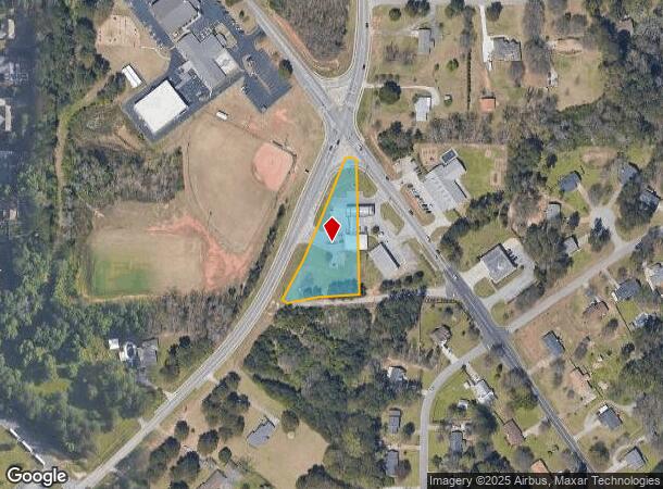  1400 Old Conyers Rd, Stockbridge, GA Parcel Map