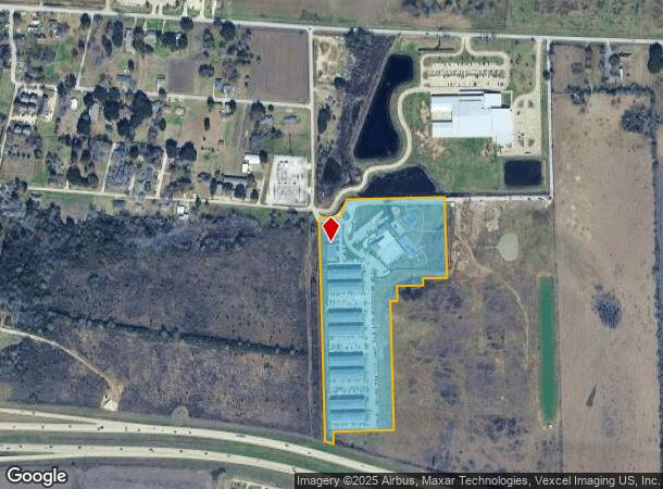  702 Santee, Hempstead, TX Parcel Map