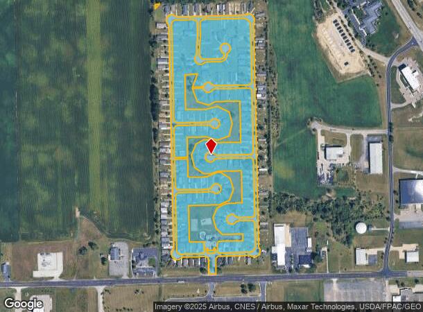 1550 W Beecher Rd, Adrian, MI Parcel Map