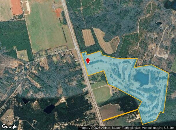 4324 Peach Orchard Rd, Hephzibah, GA Parcel Map