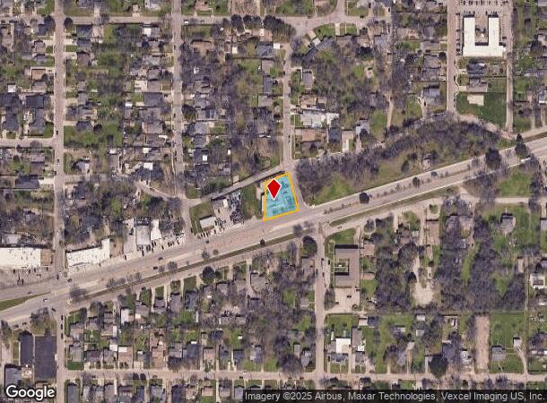 3901 W Jefferson Blvd, Dallas, TX Parcel Map