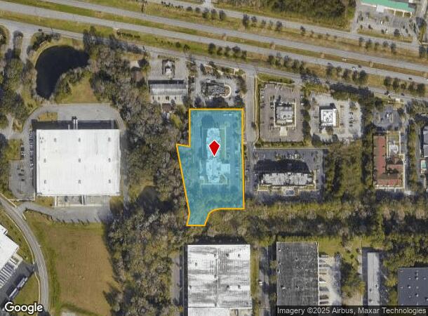  13550 Airport Ct, Jacksonville, FL Parcel Map