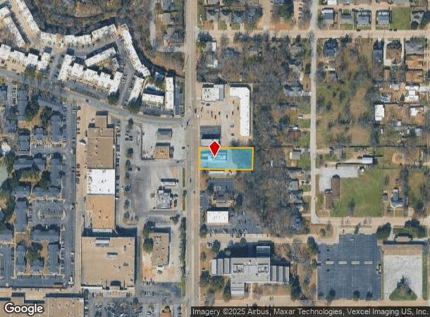 1201 S Bowen Rd, Arlington, TX Parcel Map