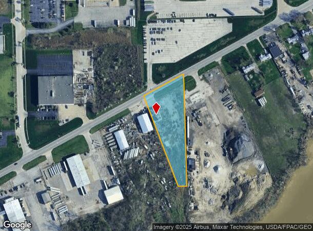  1400 Matzinger Rd, Toledo, OH Parcel Map