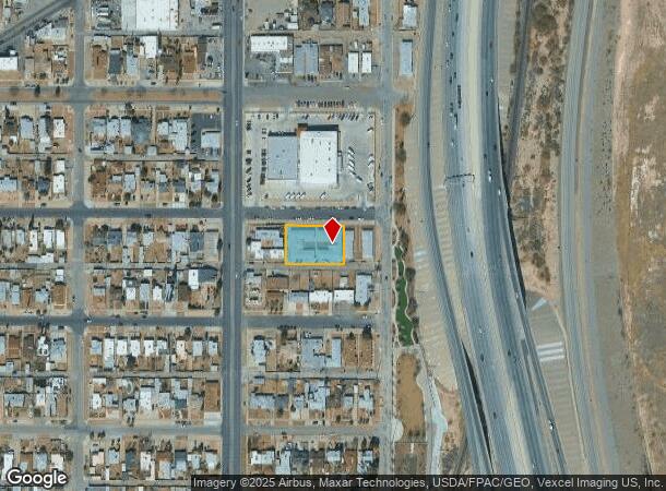 4012 Porter Ave, El Paso, TX Parcel Map