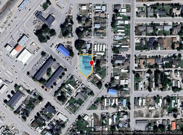  506 N Washington St, Dillon, MT Parcel Map