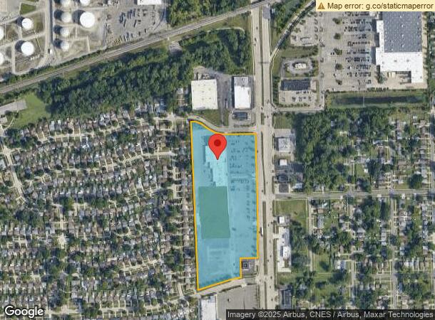  8000 Telegraph Rd, Taylor, MI Parcel Map