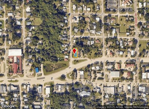  300 E Strawbridge Ave, Melbourne, FL Parcel Map