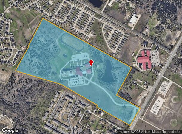  8104 Decker Ln, Austin, TX Parcel Map