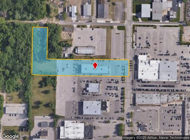  2477 Henry St, Muskegon, MI Parcel Map