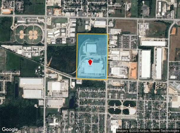 1700 N 13Th St, Rogers, AR Parcel Map