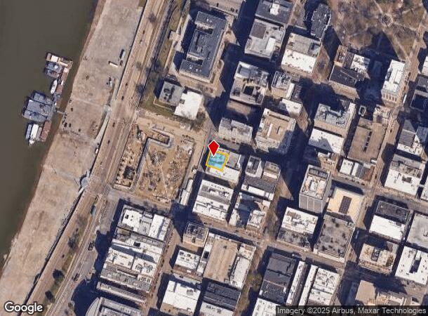 44 S Front St, Memphis, TN Parcel Map