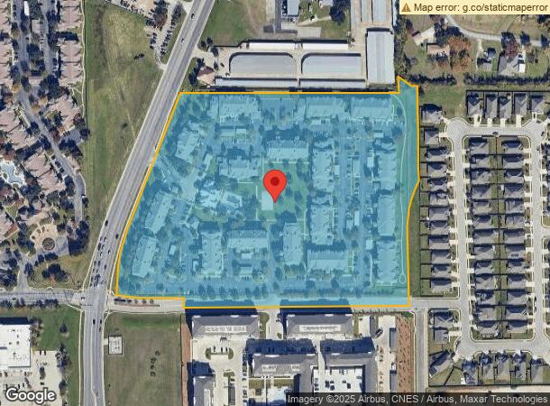  1301 N A W Grimes Blvd, Round Rock, TX Parcel Map