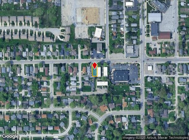 1839 Main St, Beech Grove, IN Parcel Map