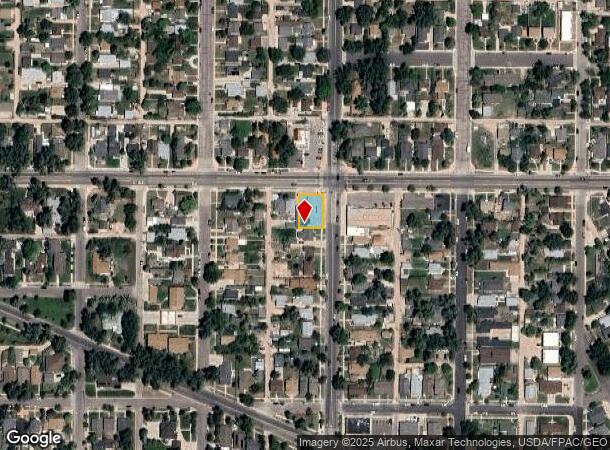  901 W Pershing Blvd, Cheyenne, WY Parcel Map
