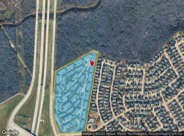  1400 N State Highway 360, Mansfield, TX Parcel Map