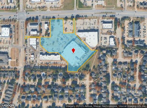 1580 Keller Pkwy, Keller, TX Parcel Map