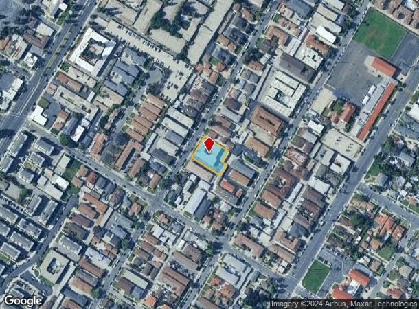  10518 Western Ave, Downey, CA Parcel Map