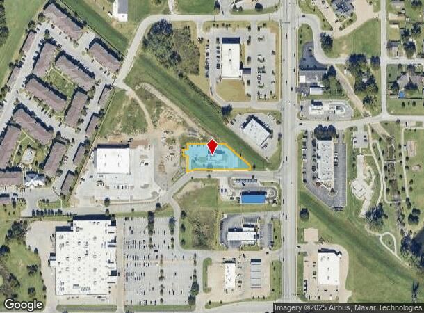  615 W 101St Pl S, Jenks, OK Parcel Map