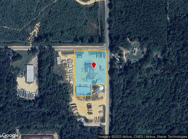  1190 Frank Oaks Rd, Mccomb, MS Parcel Map