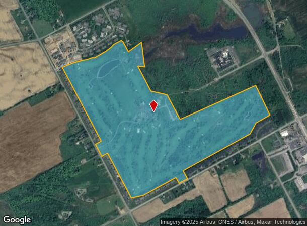  2231 Brickyard Rd, Canandaigua, NY Parcel Map