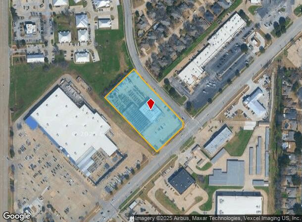 760 Grapevine Hwy, Hurst, TX Parcel Map