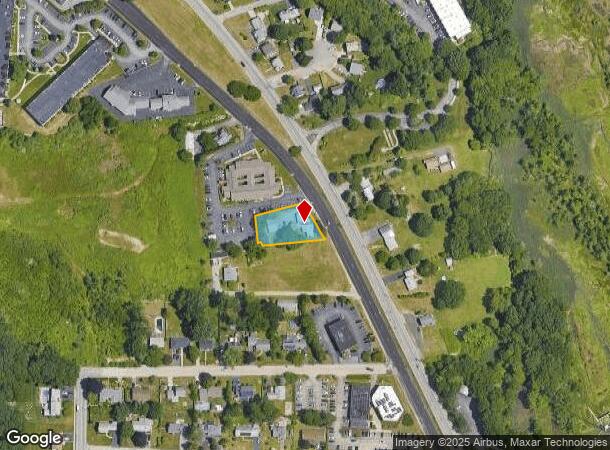  1447 Wampanoag Trl, Riverside, RI Parcel Map