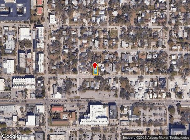  1663 4Th St, Sarasota, FL Parcel Map