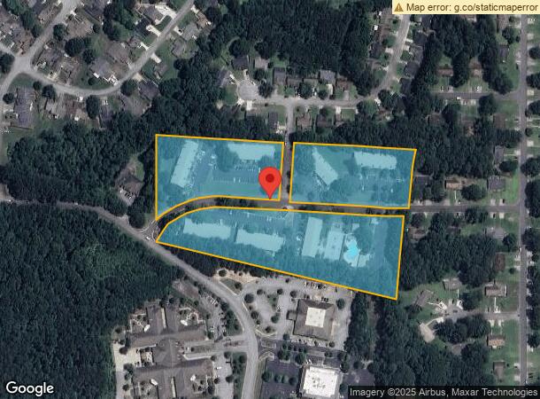  160 Belle Dr, Fayetteville, GA Parcel Map