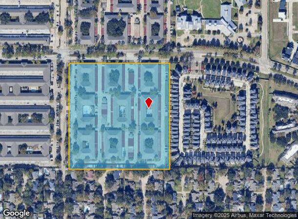  9999 Kempwood Dr, Houston, TX Parcel Map