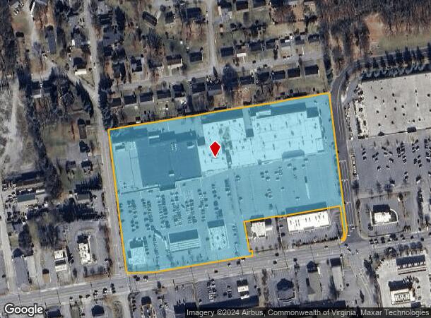  1435 W Main St, Salem, VA Parcel Map