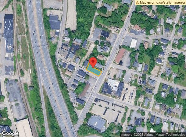  114 Lincoln St, Worcester, MA Parcel Map