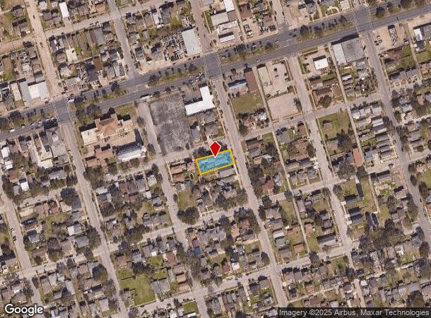  1103 33Rd St, Galveston, TX Parcel Map