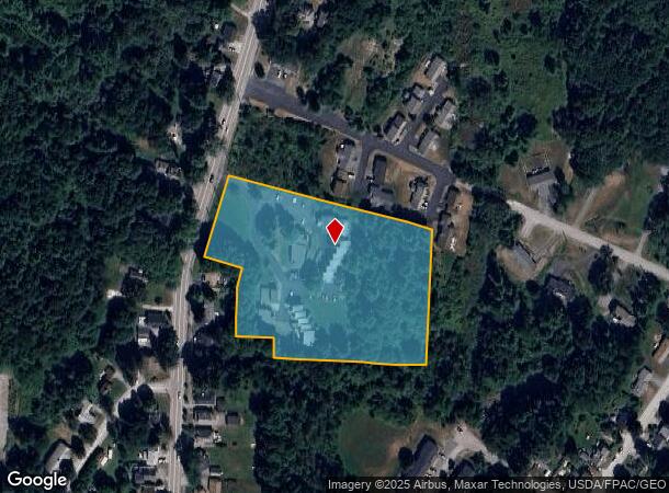 521 Turner St, Auburn, ME Parcel Map